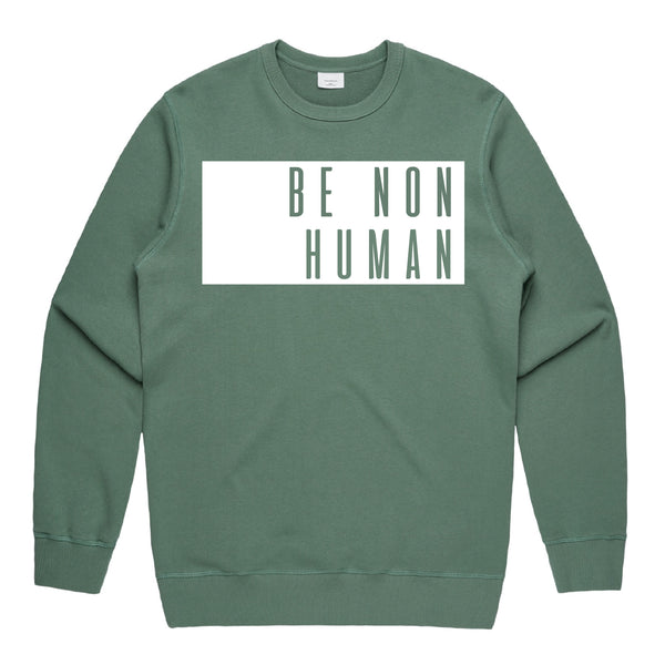 LW (Men's) - Premium Crew Be Non Human