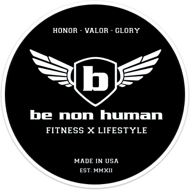 AC - Be Non Human Stickers (4x4)