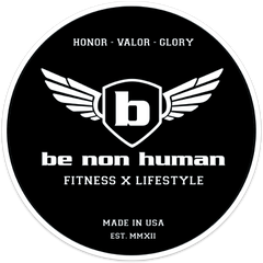 AC - Be Non Human Stickers (4x4)